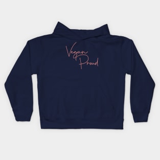 Vegan Proud Kids Hoodie